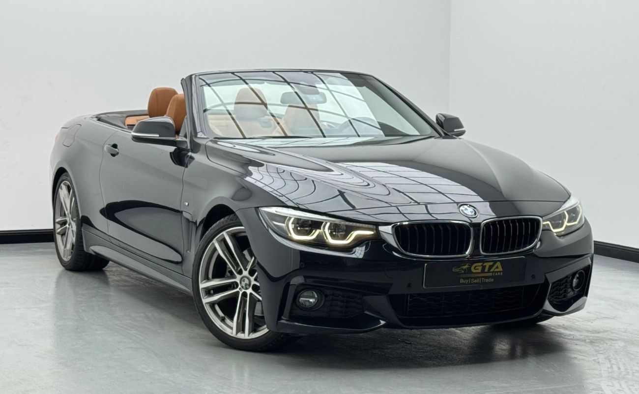 بي أم دبليو 430i 2018 BMW 430i M Sport Convertible, 1 Year Warranty, 12/26 BMW Service Contract, BMW Agency FSH, GCC