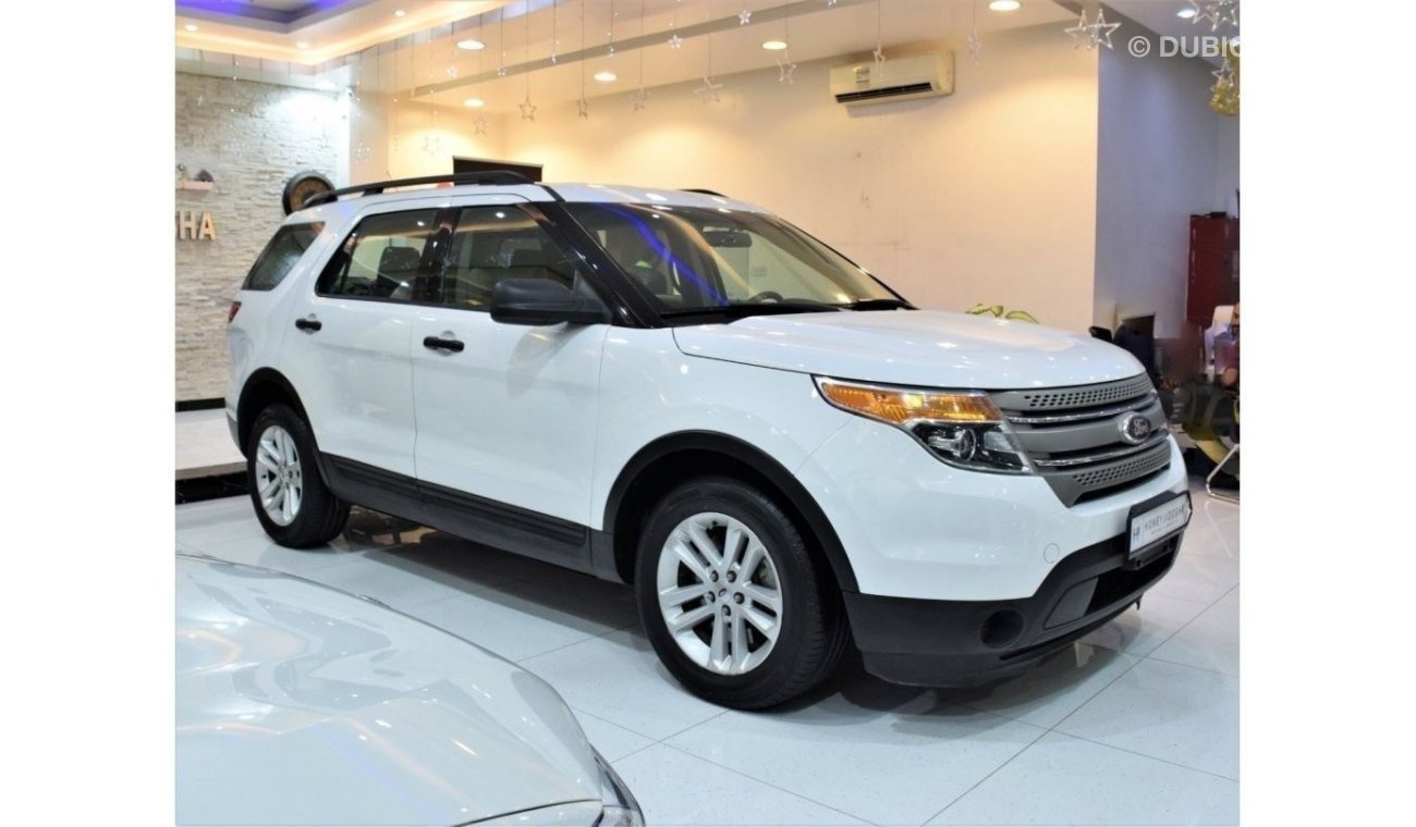 Ford Explorer Std EXCELLENT DEAL for our Ford Explorer ( 2014 Model! ) in White Color! GCC Specs