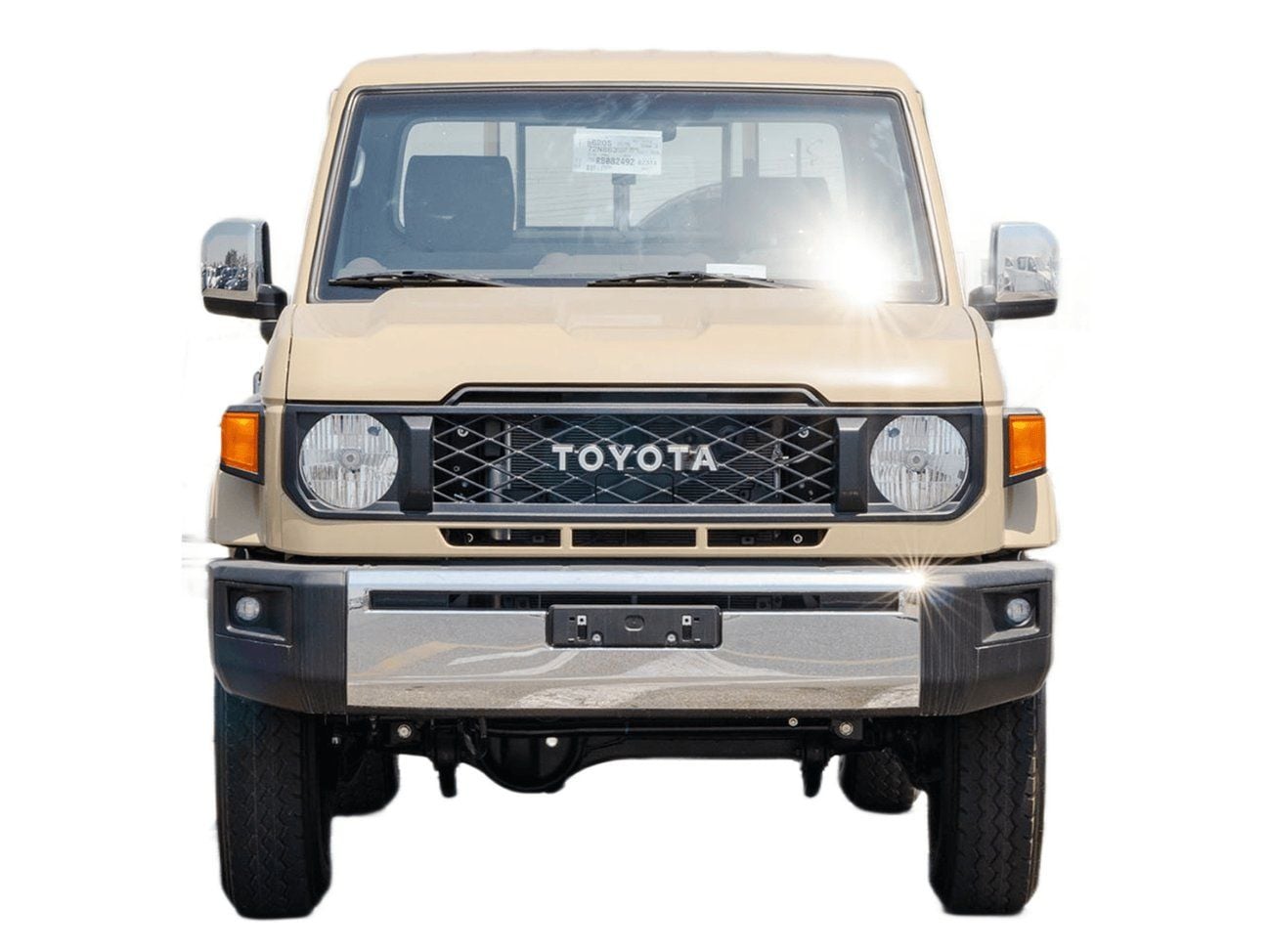 Toyota Land Cruiser Pick Up TLCSC ECTCGA002 – 2026 Toyota LC79 Single Cab Pick Up - 4.0L Petrol Manual - Beige with Beige Interior