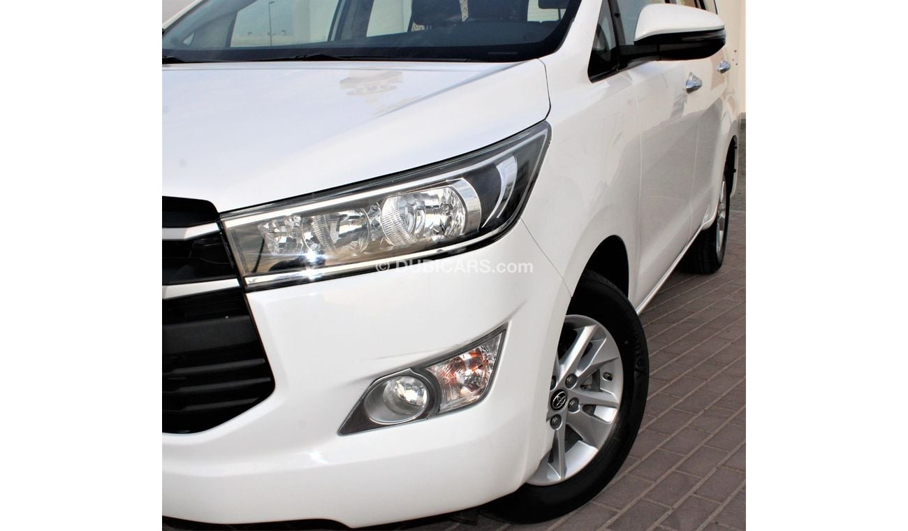 Toyota Innova Toyota Innova 2018 GCC in excellent condition without accidents, very clean from inside and outside