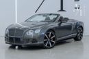 بنتلي كونتيننتال جي تي سي W12 2014 Bentley Continental GTC Speed W12, Full Service History, Very Low Kms, Excellent Condition,