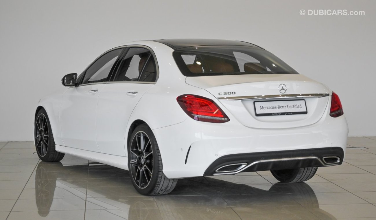 Mercedes-Benz C200 SALOON / Reference: VSB 32793 Certified Pre-Owned with up to 5 YRS SERVICE PACKAGE!!!