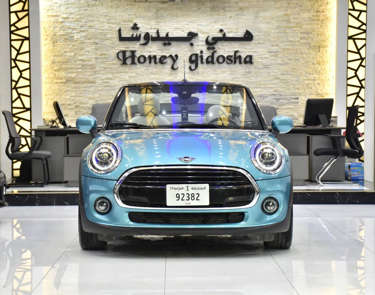 Mini Cooper Cabrio EXCELLENT DEAL for our Mini Cooper Cabrio ( 2021 Model ) in Blue Color American Specs