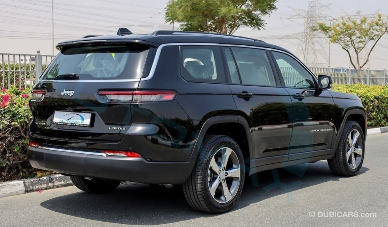 Jeep Grand Cherokee Limited L Plus Luxury V6 3.6L 4X4 , 2024 GCC , 0Km , With 3 Yrs or 60K Km Warranty @Official Dealer