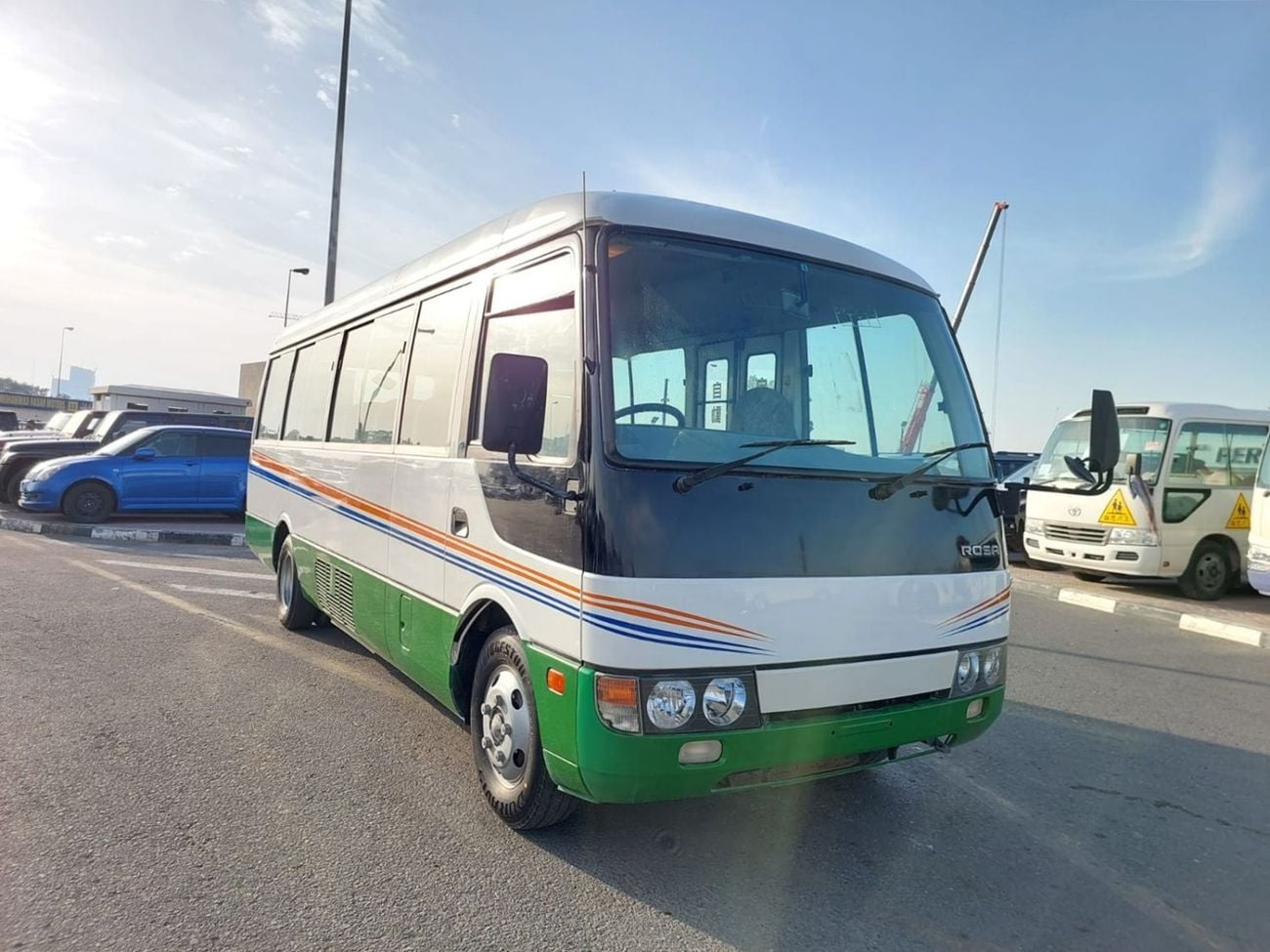Mitsubishi Rosa MITSUBISHI ROSA BUS RHD 2001 MODEL 5.2 L DIESEL MANUAL(PM01614)