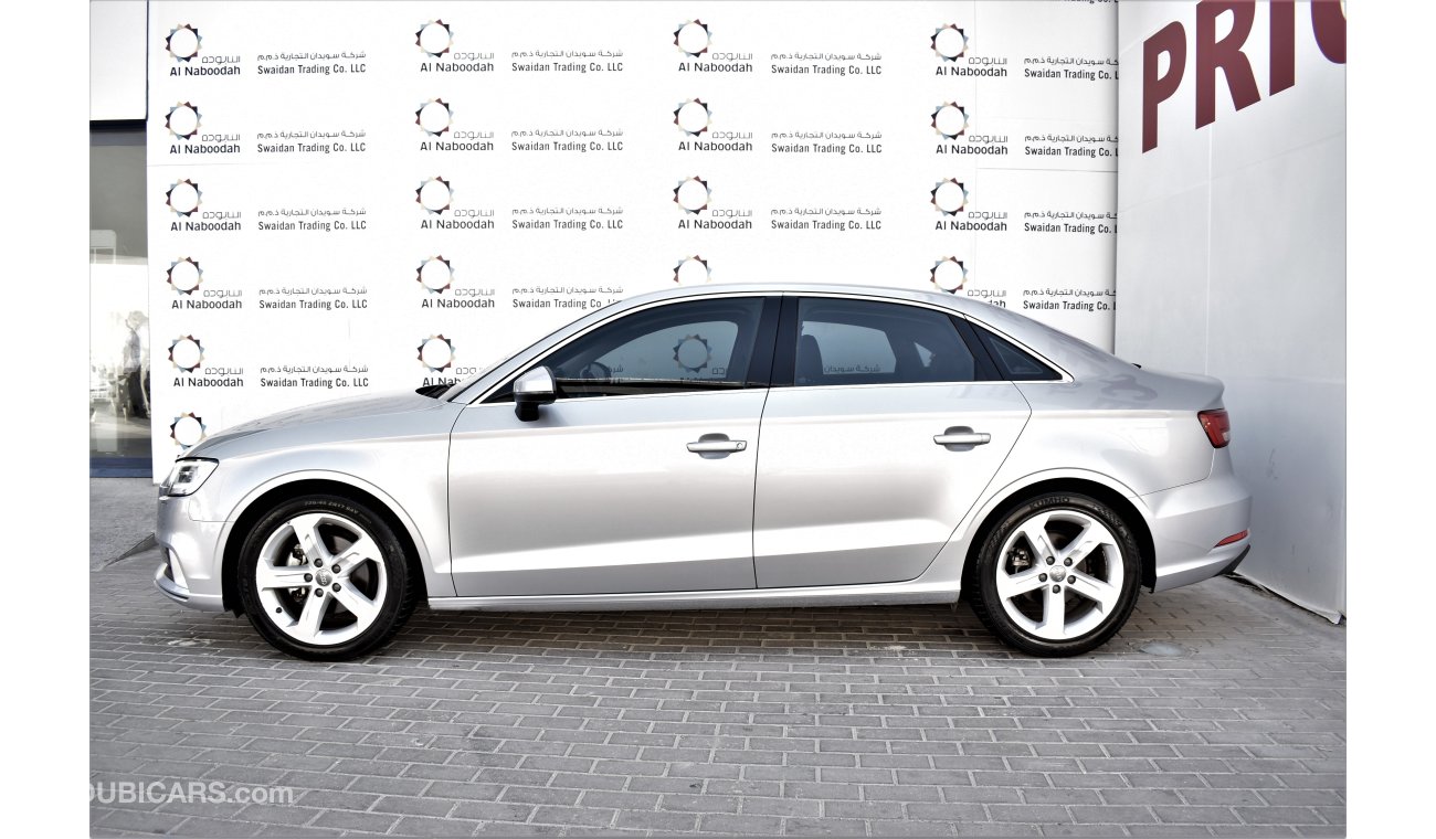 Audi A3 1.4 TFSI AT 2017 GCC DEALER WARRANTY