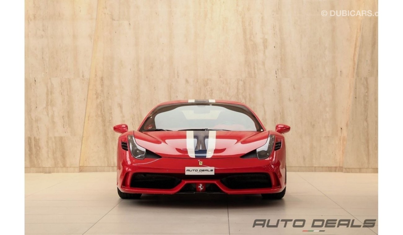 Ferrari 458 Speciale | 2015 - GCC - Very Low Mileage - Service History | 4.0L V8