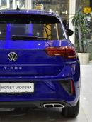 Volkswagen T ROC EXCELLENT DEAL for our Volkswagen T-ROC R-Line ( 2023 Model ) in Blue Color GCC Specs