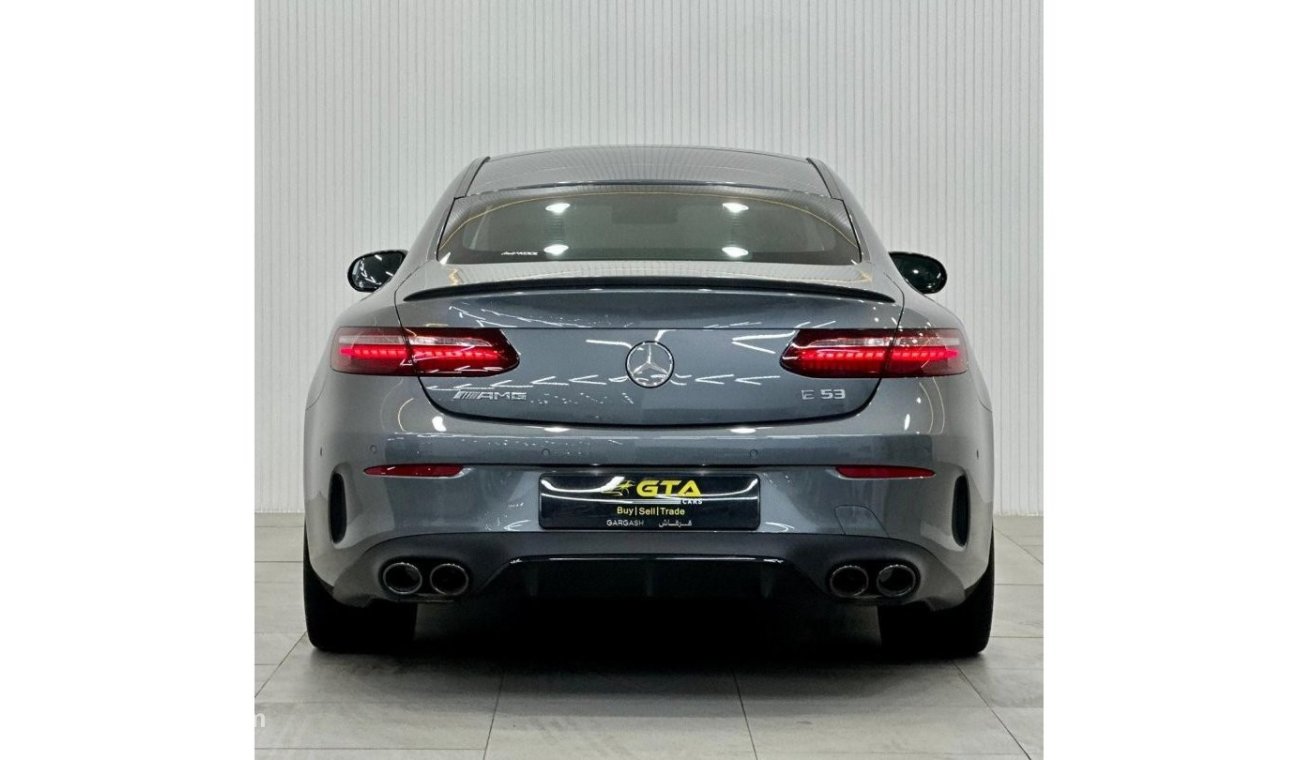 مرسيدس بنز E 53 4MATIC+ 2022 Mercedes-Benz E-53 Coupe AMG,2027 April Mercedes Warranty+Service Contract,FSH,Low Kms,