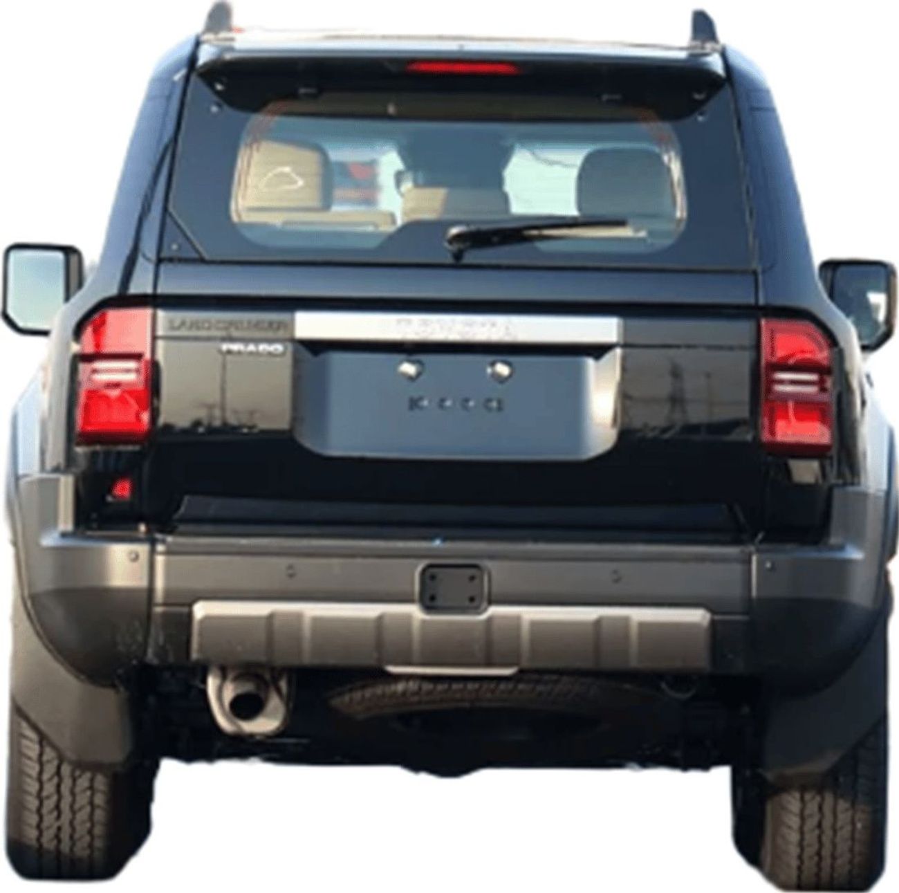 Toyota Prado ECT0123 - 2025 Toyota Prado Full Options R3 - 2.4L Petrol Auto Black