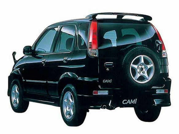 Toyota Cami exterior - Rear Right Angled