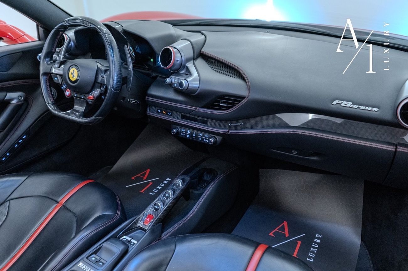 Ferrari F8 Spider 3.9T V8 2022 Ferrari F8 Spider, Carbon Fiber Package, Excellent Condition, European Specs