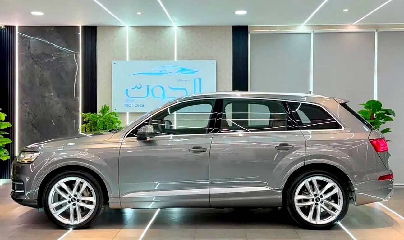 Audi Q7 45 TFSI PERFECT QUATTRO * S-LINE* || HIGHEST CATEGORY || LUXURY || GCC || LOW MILEAGE