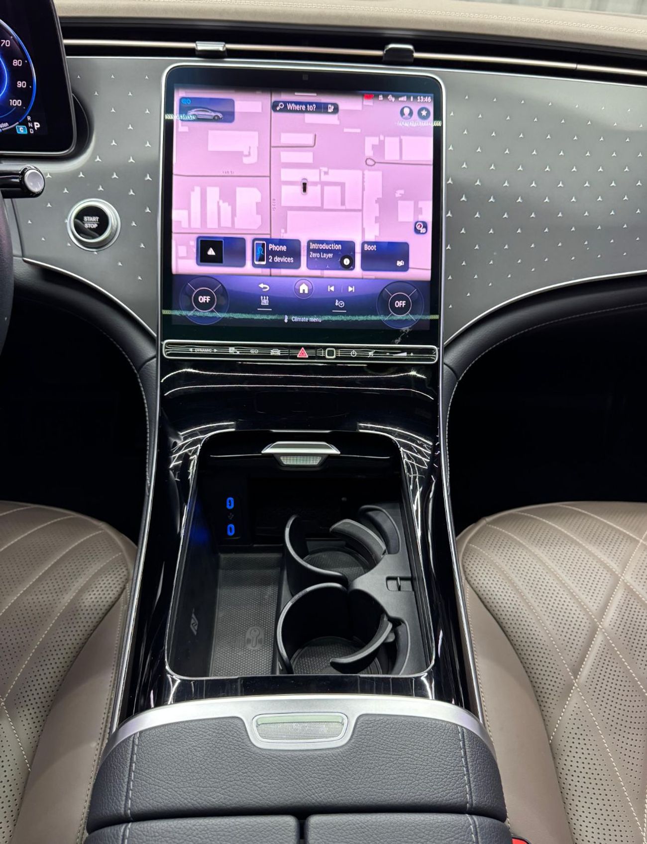 مرسيدس بنز EQE 350+ Premium + 2022 Mercedes Benz EQE350+ AMG, 2027 Mercedes Warranty + Service Pack, Fully Loaded, GCC