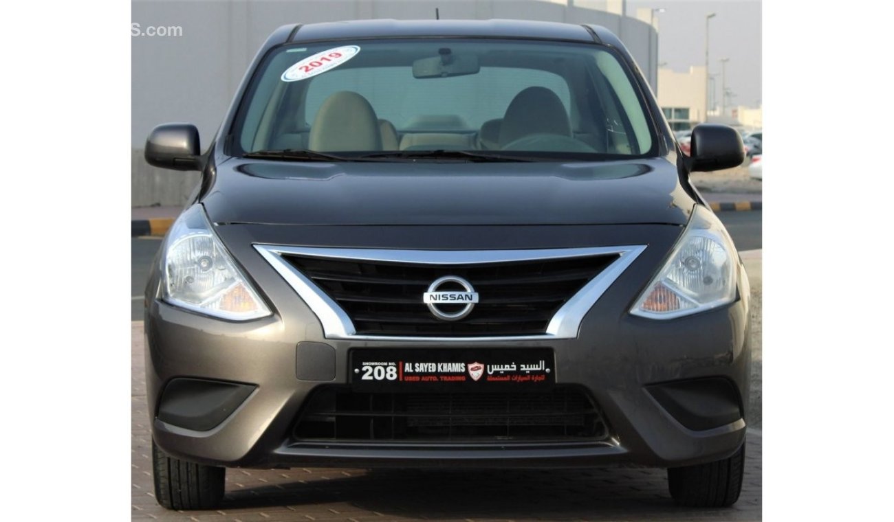 Nissan Sunny Nissan Sunny 2019 GCC, in excellent condition, without accidents, very clean from inside and outside