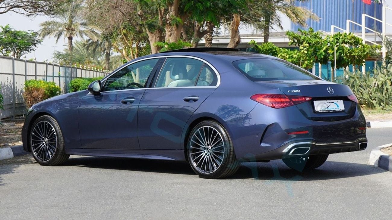 مرسيدس بنز C 200 AMG Premium EQ Boost 1.5L RWD 2026 GCC 0Km With 2 Years Unlimited Mileage Warranty @Official Dealer