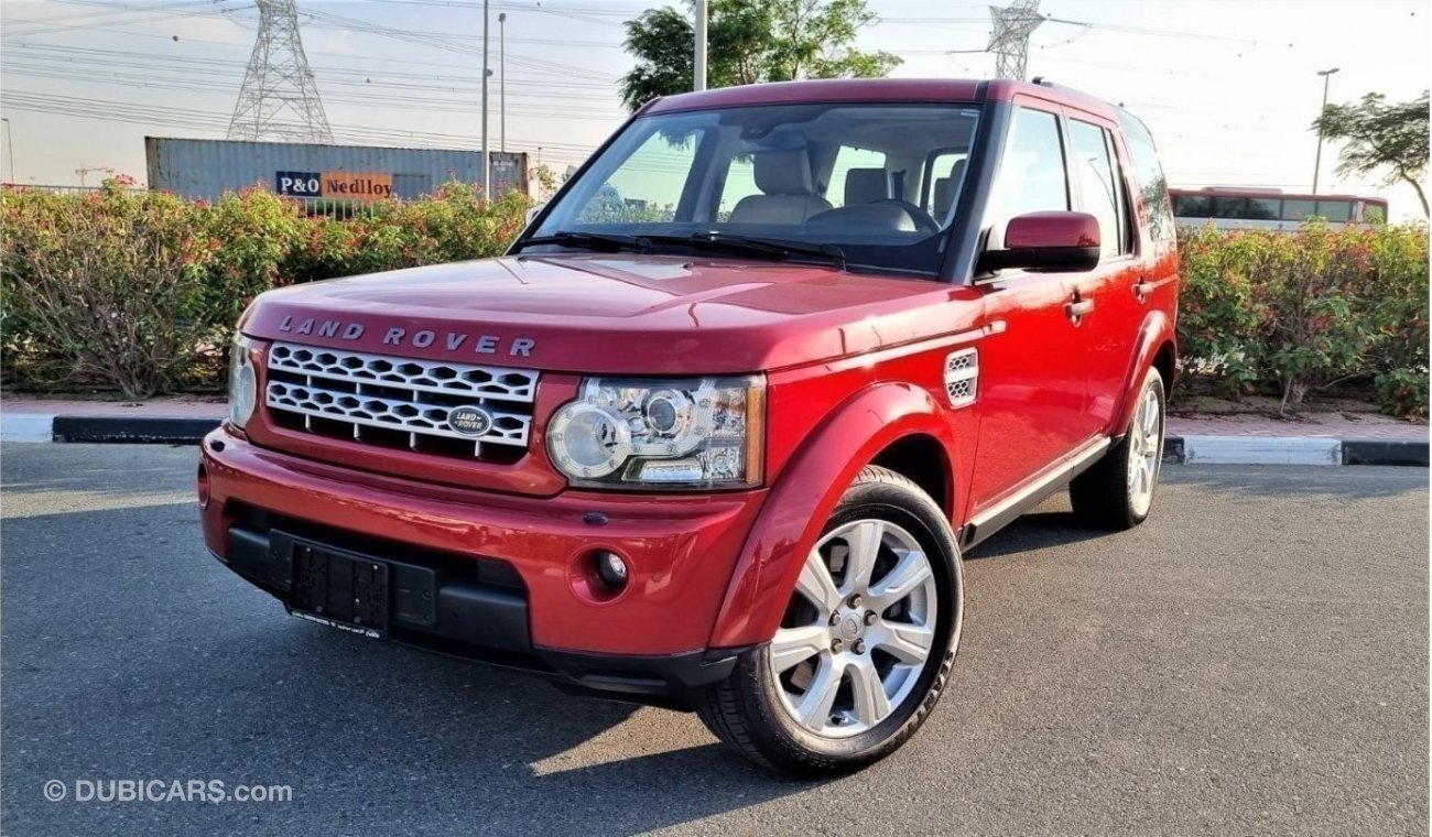 Land Rover Discovery HSE SPECIAL OFFER (1 YEAR FREE WARRANTY+INSURANCE )LAND ROVER LR4 2013 GCC IN PERFECT CONDITION