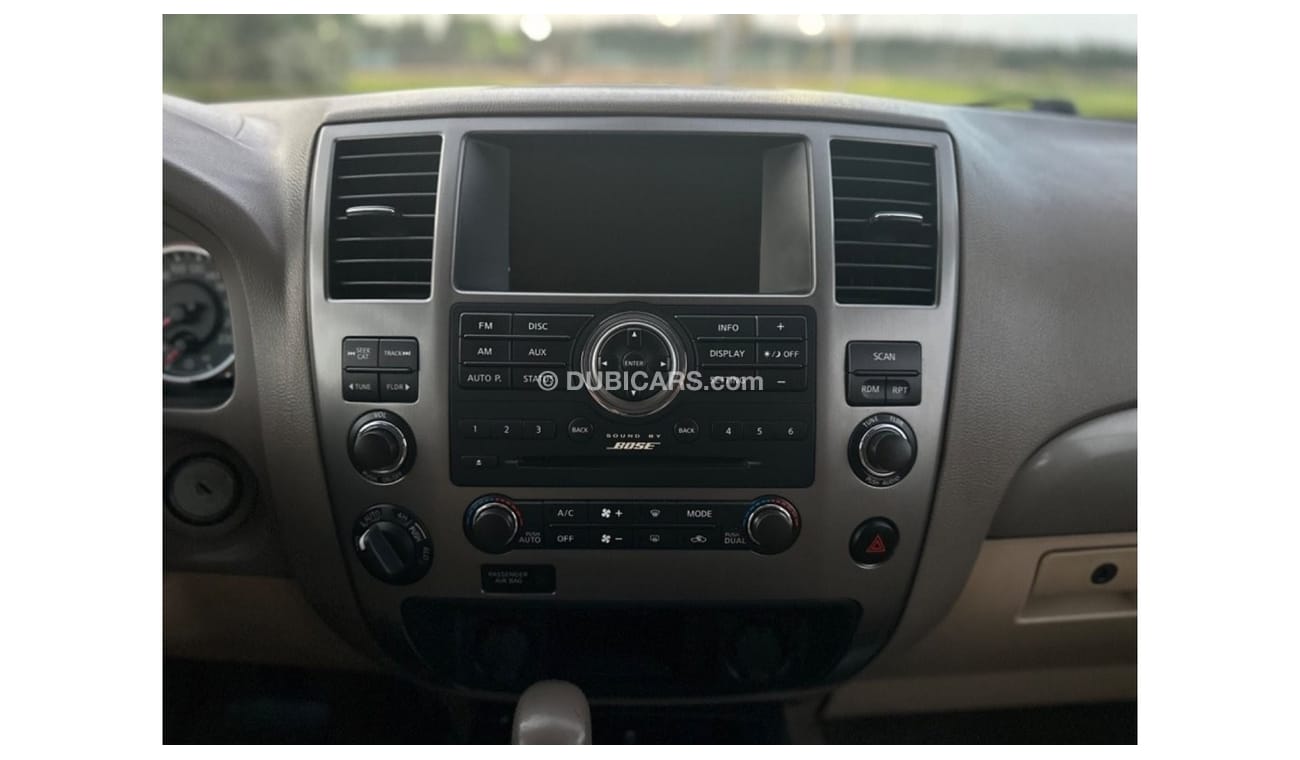 Nissan Armada MODEL 2014 GCC CAR PERFECT CONDITION INSIDE AND OUTSIDE FULL OPTION SUN ROOF LEATHER SEATS