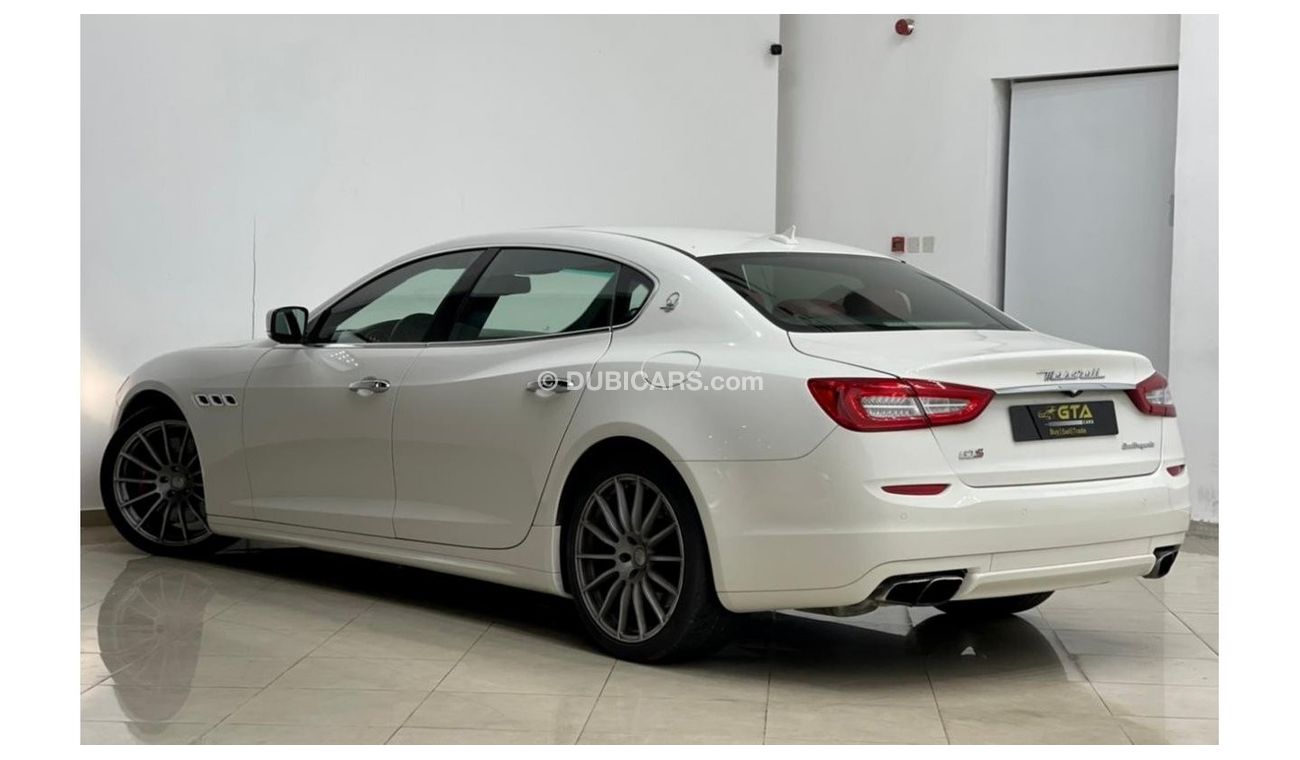 Maserati Quattroporte 2015 Maserati Quattroporte GTS, Full Service History, Warranty, GCC