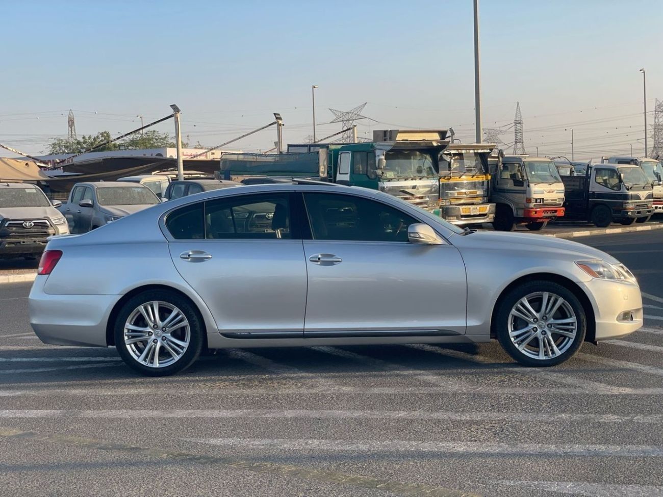 لكزس GS 450 2009 Lexus GS450h Hybrid Platinum Full Option - Fresh Imported From Japan - 3.5L V6 -
