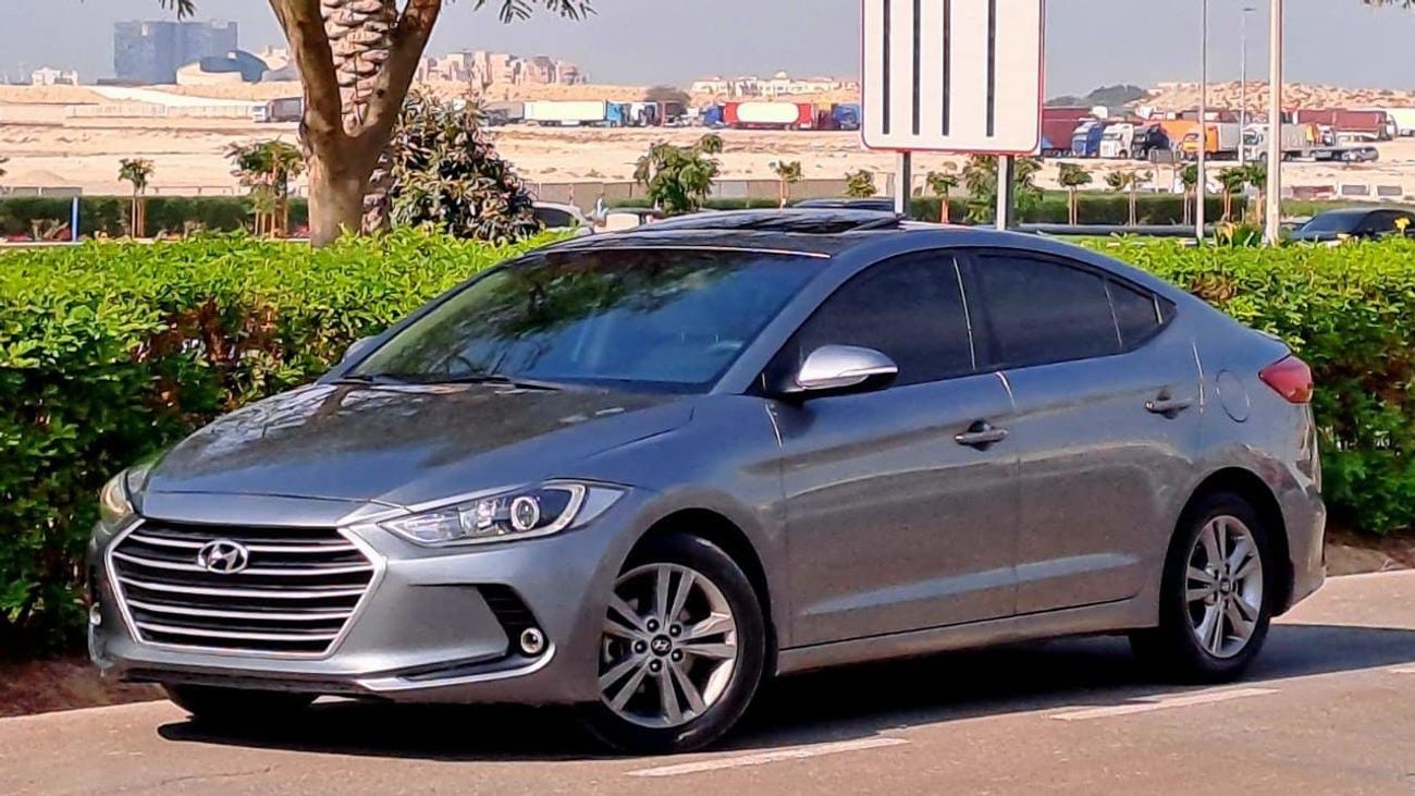 هيونداي إلانترا GL High 2.0L 2017 2.0L FULL OPTION (470/-MONTHLY)