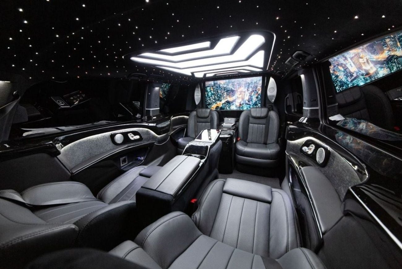 Mercedes Benz V300 AVANTGARDE ERTEX LUXURY DESIGN - PRADA BLACK KNIGHT