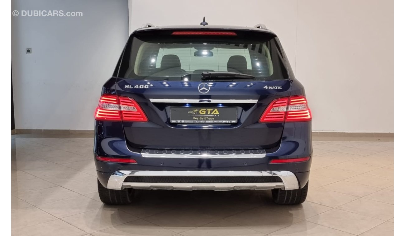 مرسيدس بنز ML 400 2015 Mercedes ML 400 4MATIC, Full Service History, GCC