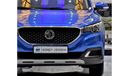 MG ZS EXCELLENT DEAL for our MG ZS ( 2020 Model ) in Blue Color GCC Specs