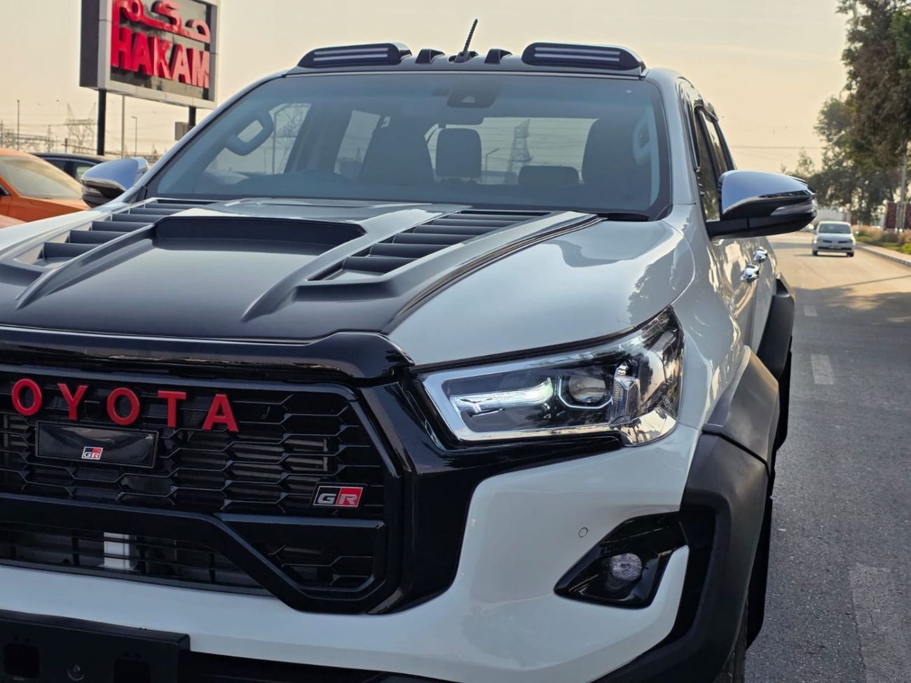 Toyota Hilux Year Model 2021 ,GR Kit 2024 Shape ,Diesel 2.8L ,Right Hand Drive Automatic