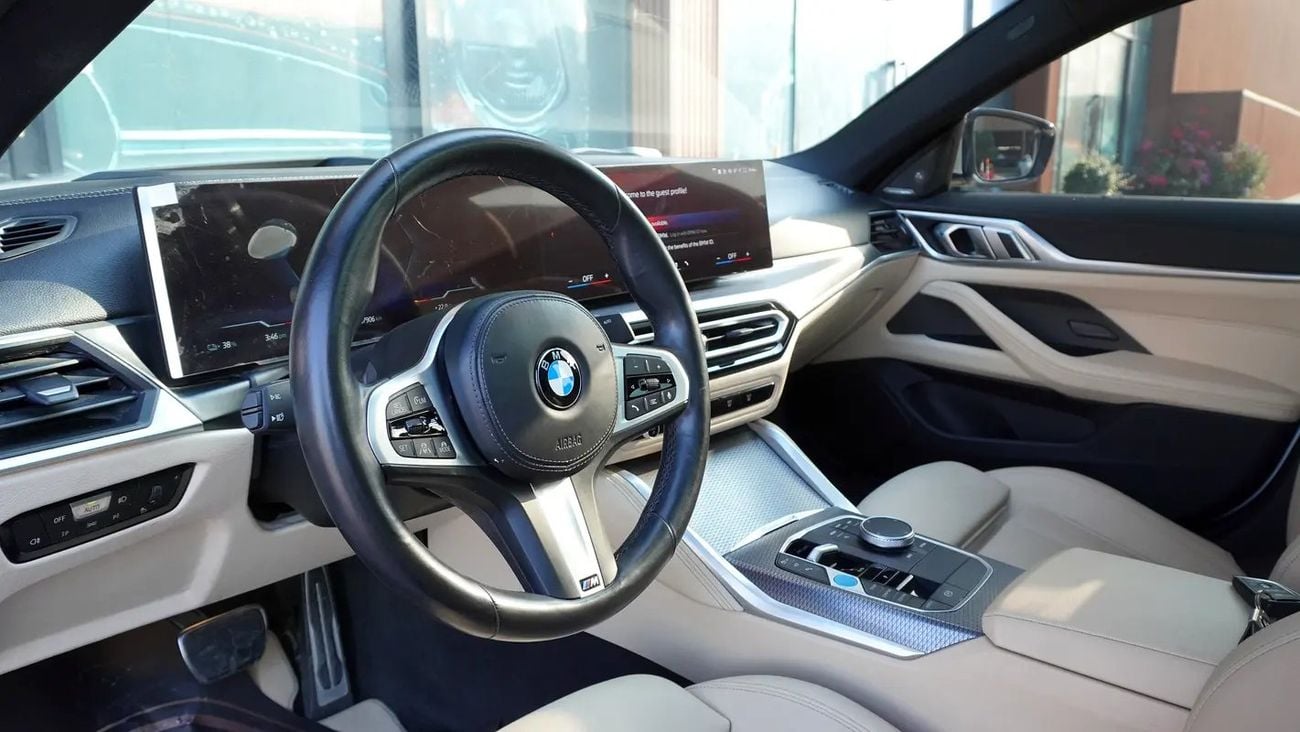 BMW i4 eDrive 35 | Full Electric | GCC Specs | Very Low Mileage