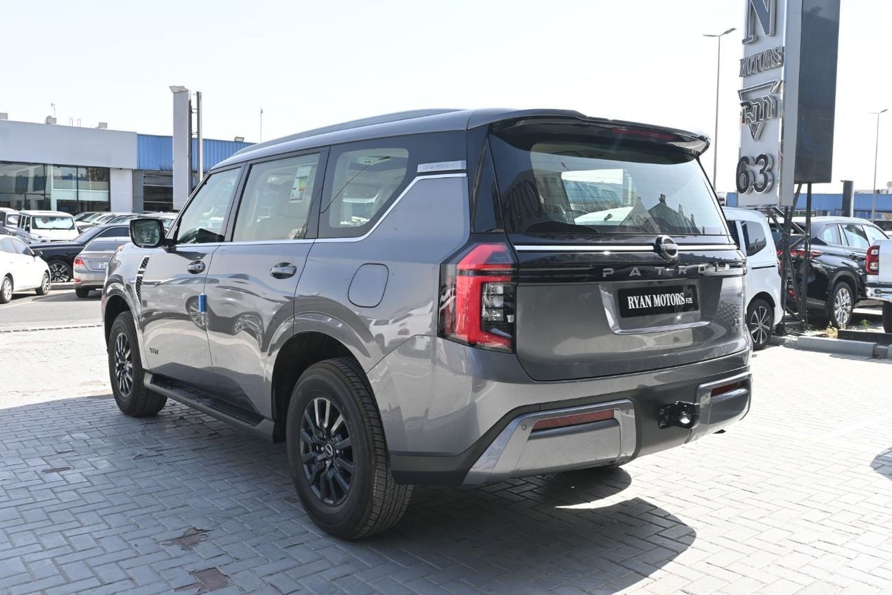 نيسان باترول NISSAN PATROL LE 3.5L TwinTurbo V6 Petrol 4WD, Model 2025, Color Grey