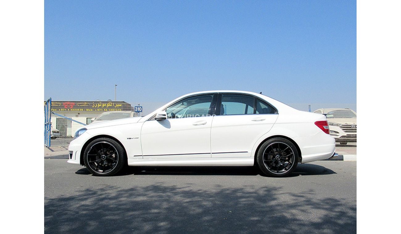 Mercedes-Benz C 200 with C63 AMG Body Kit