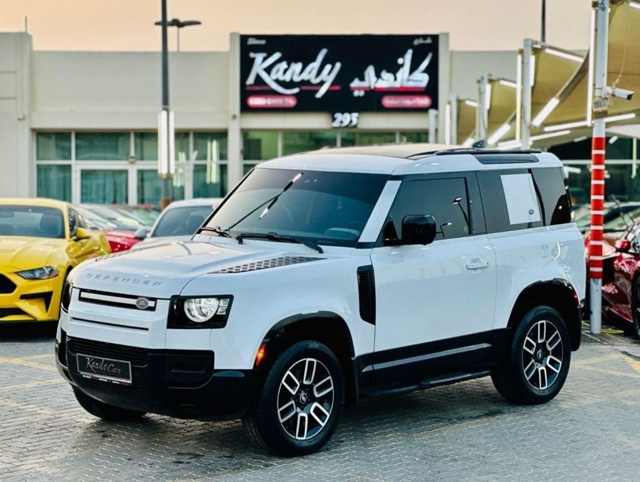 Land Rover Defender 90s | Monthly AED 4400/- | 0% DP | 3D Surround Camera | Wade Sensing | # 51734