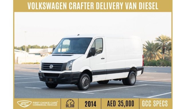Volkswagen Crafter 2014 | VOLKSWAGEN CRAFTER | DELIVERY VAN DIESEL | GCC SPECS | V01219
