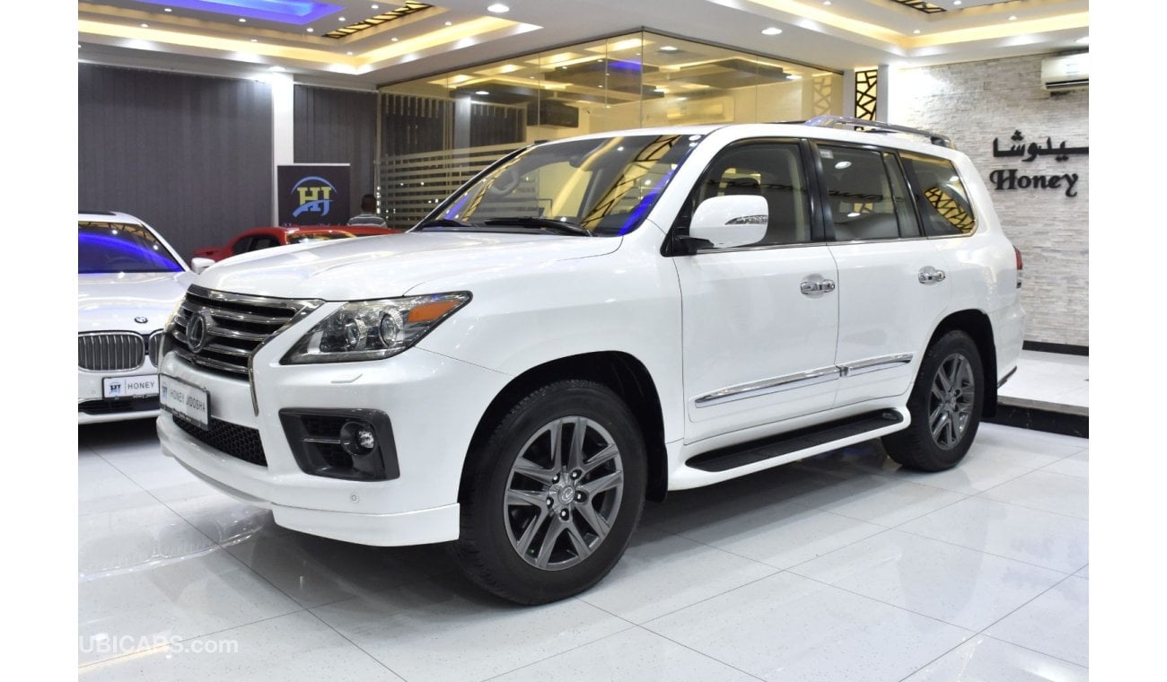 لكزس LX 570 EXCELLENT DEAL for our Lexus LX570 S ( 2014 Model ) in White Color GCC Specs