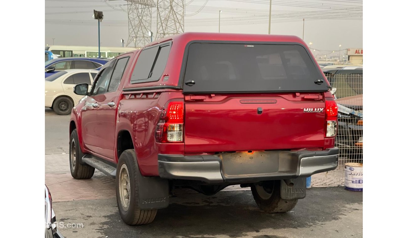 تويوتا هيلوكس Toyota Hilux model 2019 maroon color manual gear for sale form Humera motors car very clean and good