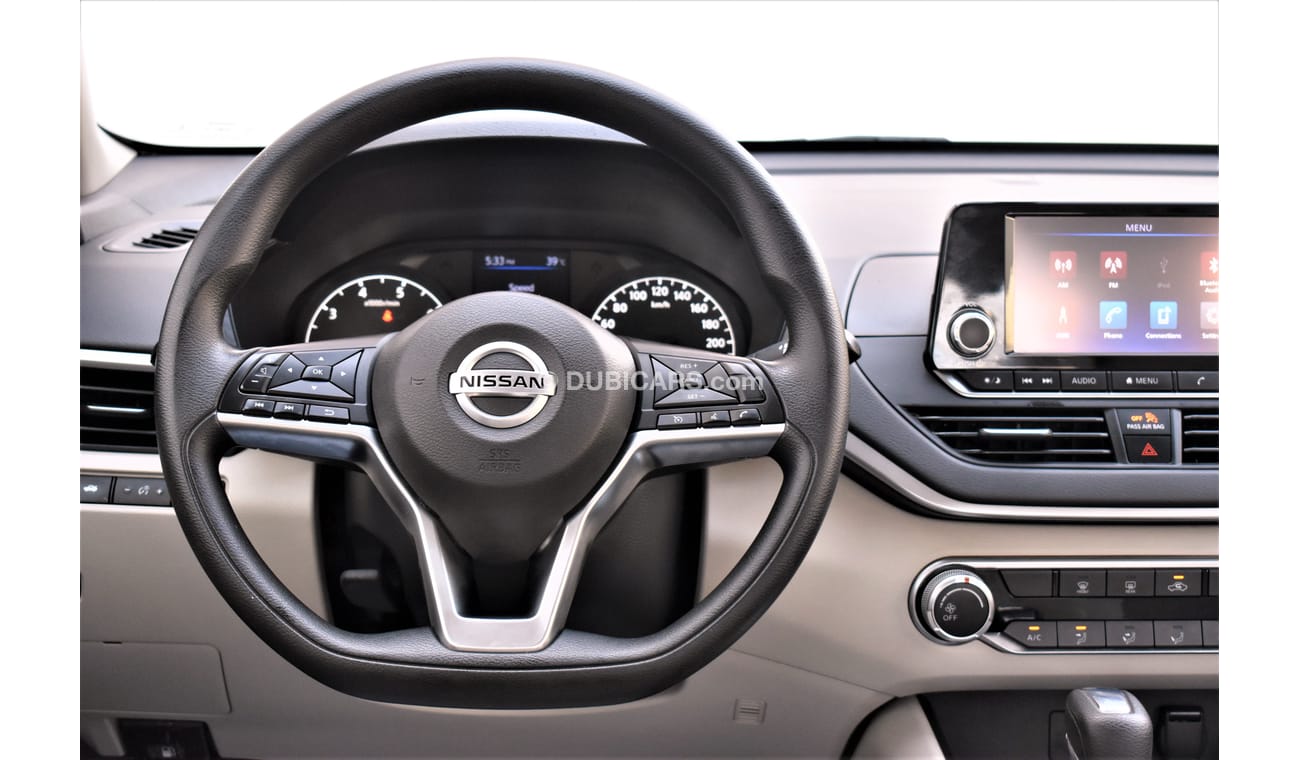 Nissan Altima AED 1039 PM 2.5L S 2020 GCC DEALER WARRANTY