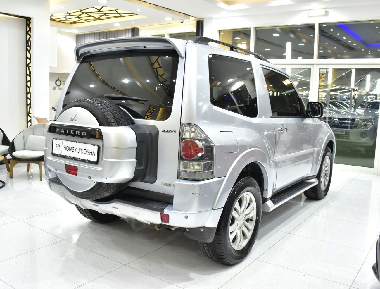 Mitsubishi Pajero EXCELLENT DEAL for our Mitsubishi Pajero GLS 3.8L 3 Doors ( 2014 Model ) in Silver Color GCC Specs