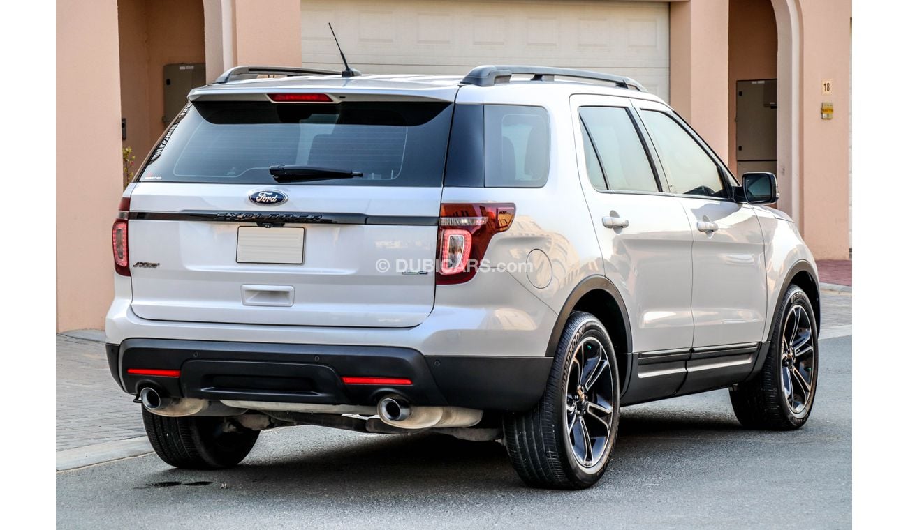 فورد اكسبلورر سبورت تراك Sport 2015 GCC under Agency Warranty with Zero Down-Payment.