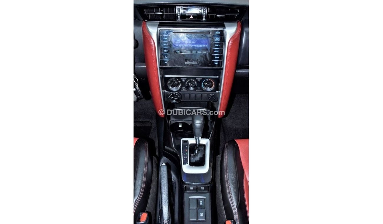 Toyota Fortuner EXCELLENT DEAL for our Toyota Fortuner TRD Sportivo ( 2018 Model ) in White Color GCC Specs