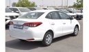 تويوتا يارس E S/D 1.5 E PETROL A/T FABRIC SEATS SEDAN WITH GCC SPECS EXPORT ONLY