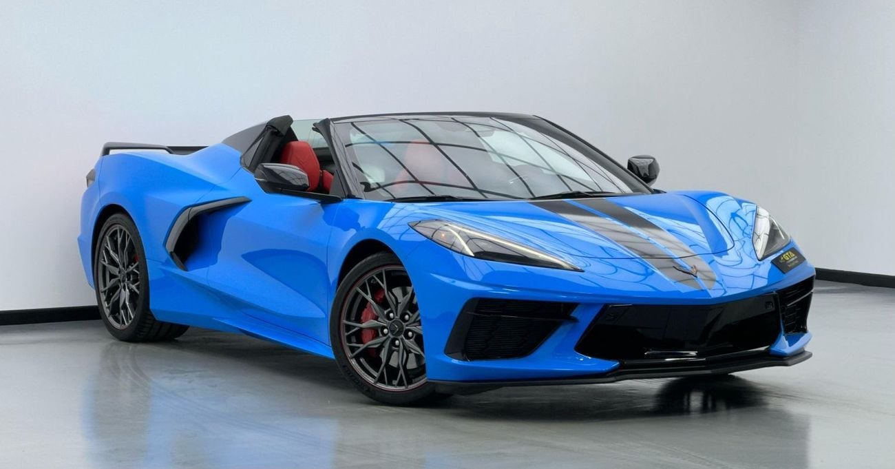 شيفروليه كورفت 3LT 6.2L (490 HP) Convertible 2024 Chevrolet Corvette Stingray Z51 3LT, 2027 Chevrolet Warranty, Ful