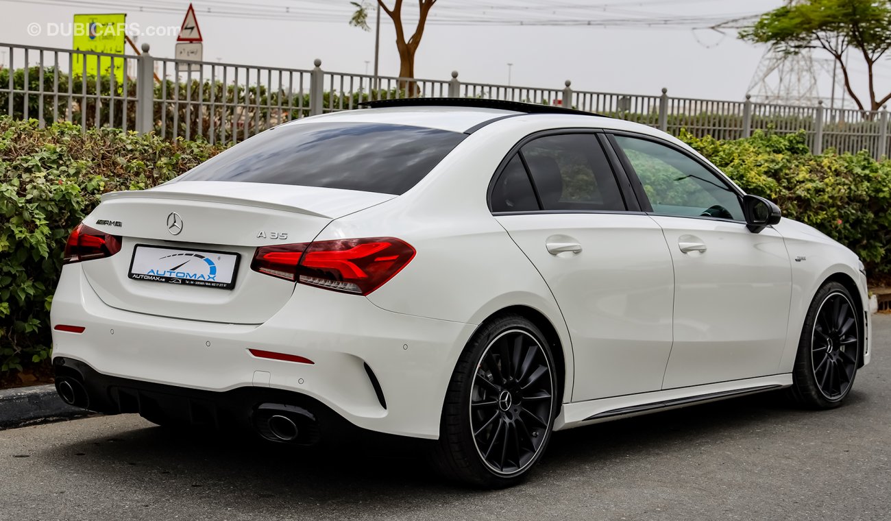 مرسيدس بنز A 35 AMG مرسيدس بنز Turbo 4MATIC AMG A35خليجية 2021 Night Package 0Km مع ضمان سنتين مفتوح الكيلو من EMC