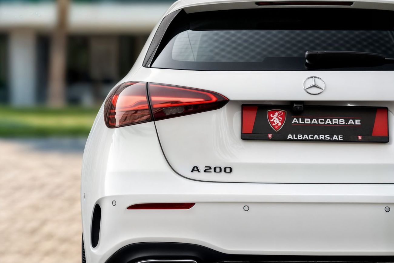 مرسيدس بنز A 200 AMG 2,937 P.M  | 0% Downpayment | A200 AMG NIGHT PACK | AGENCY WARRANTY!