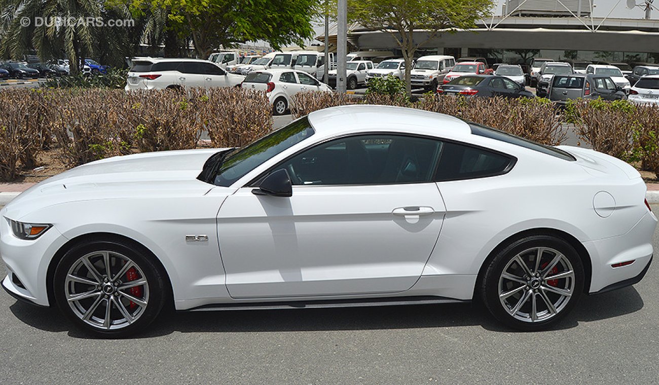 Ford Mustang GT Premium with Recaro and Roush Exhaust System, 5.0 V8 GCC still with Warranty (RAMADAN OFFER)