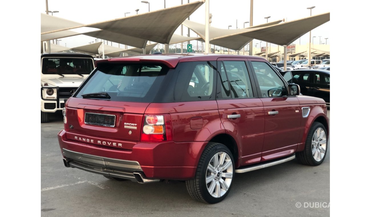 Land Rover Range Rover Sport Supercharged RANG ROVER SPORT SUPER CHARGE MODEL 2009 GCC car prefect condition full option sun roof leather seat