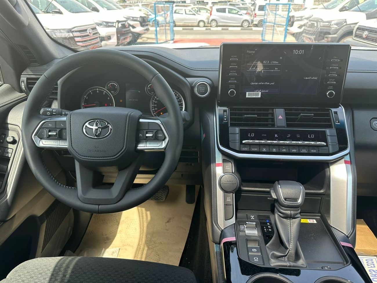 تويوتا لاند كروزر TOYOTA LANDCRUISER 4.0 GXR BASIC 2024 BLACK