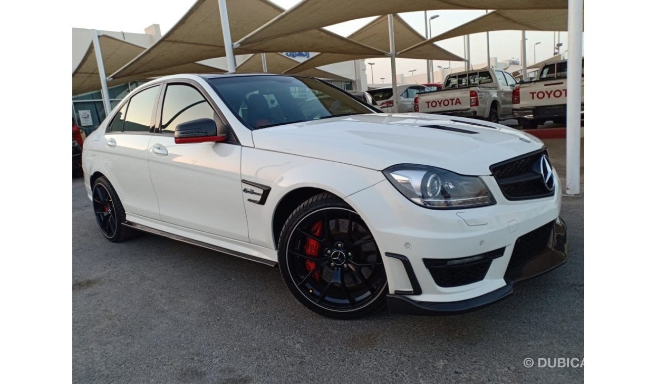 Mercedes-Benz C 63 AMG with super full service full option GCC car prefect condition no need any main