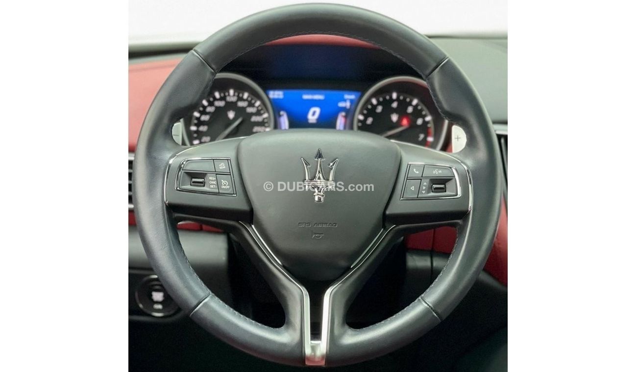 Maserati Levante S S S 2019 Maserati Levante SQ4, Maserati Full Service History, Warranty, Service Contract GCC.