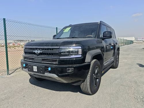 BYD Leopard 5 black-orange Long-Range Battery version